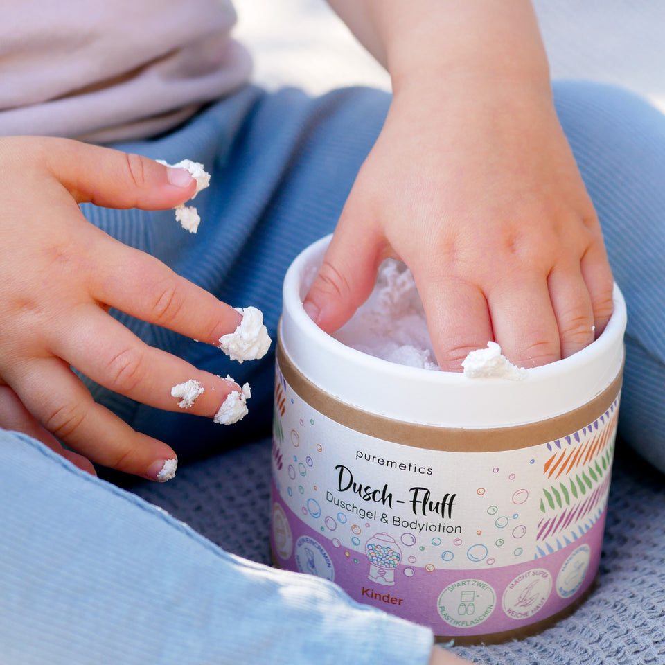 Puremetics Dusch-Fluff 'Kinder' | 200g