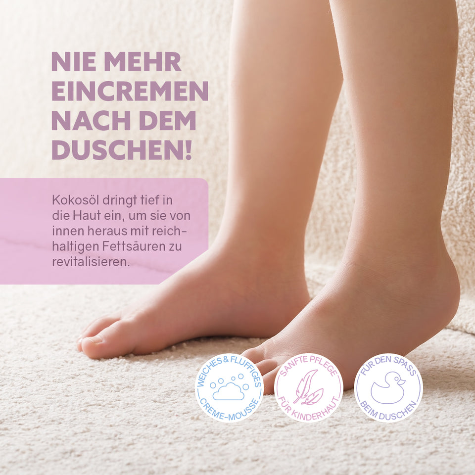 Puremetics Dusch-Fluff 'Kinder' | 200g