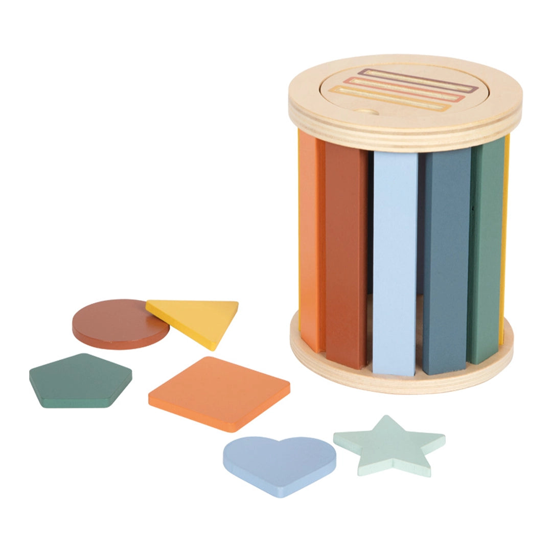 Montessori Sortierspiel mit Trommel