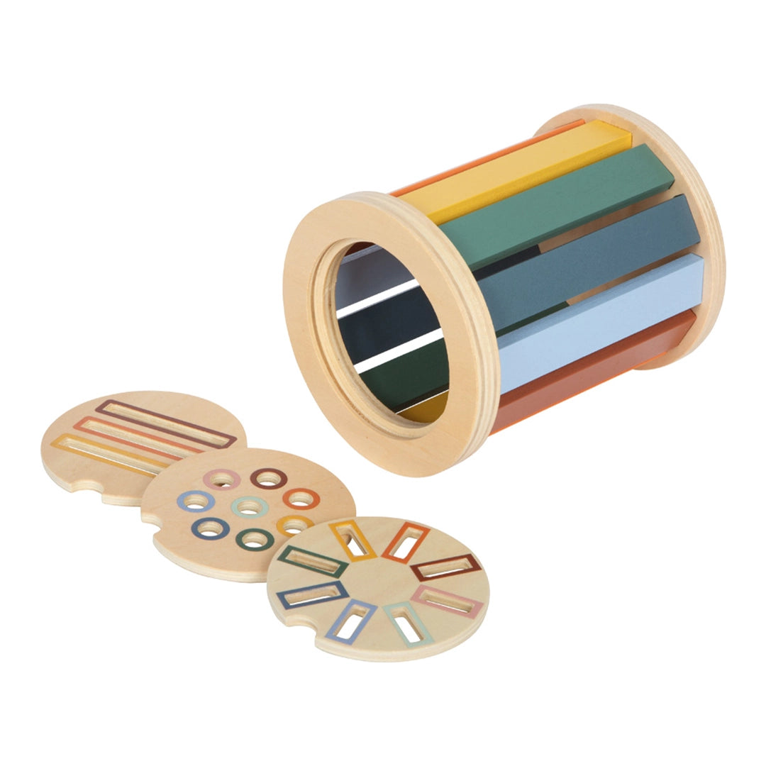 Montessori Sortierspiel mit Trommel