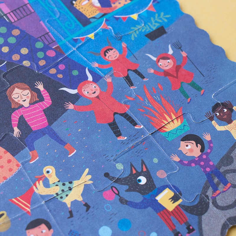 Puzzle Nuit et Jour Barcelone - Londji