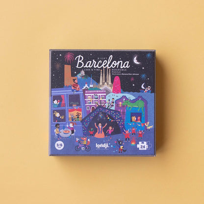 Puzzle Nuit et Jour Barcelone - Londji