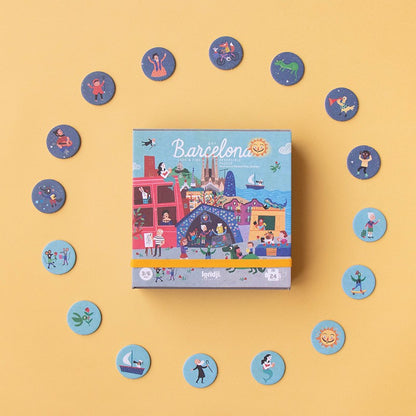 Puzzle Nuit et Jour Barcelone - Londji