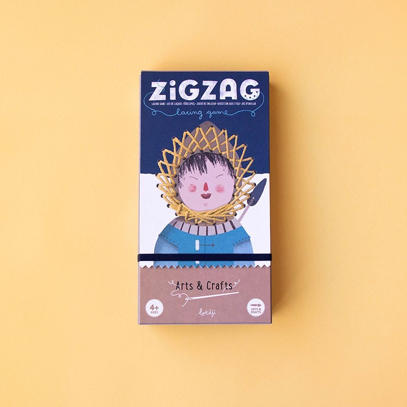 Activité de broderie ZIG ZAG - Londji