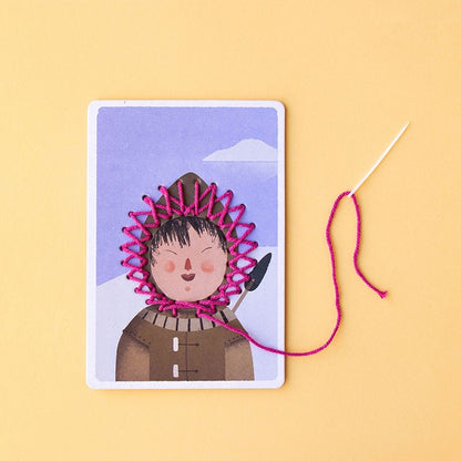 Activité de broderie ZIG ZAG - Londji