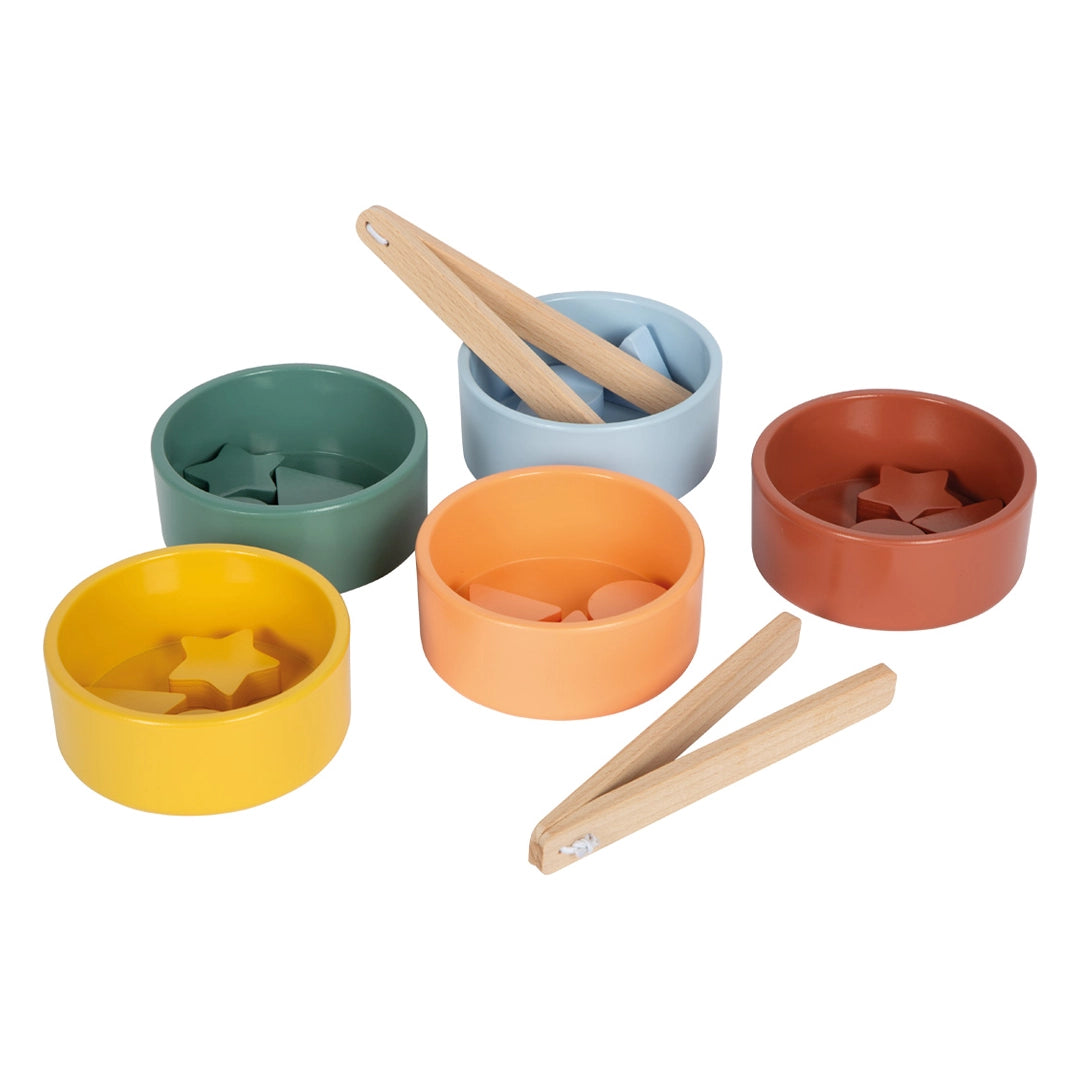 Montessori Sortierspiel mit Zange