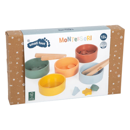 Montessori Sortierspiel mit Zange